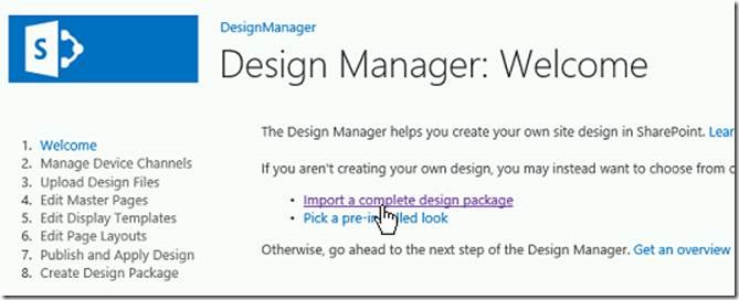 Import design Package from one environment to another environment using ...